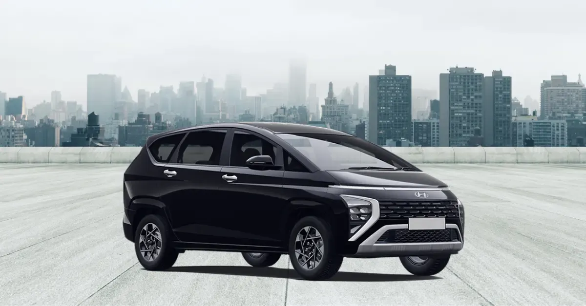 Hyundai Stargazer in a paved open area