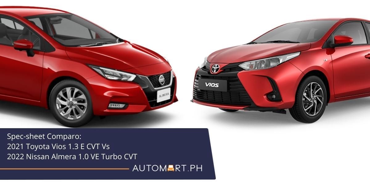 toyota yaris ativ 2022 vs nissan almera