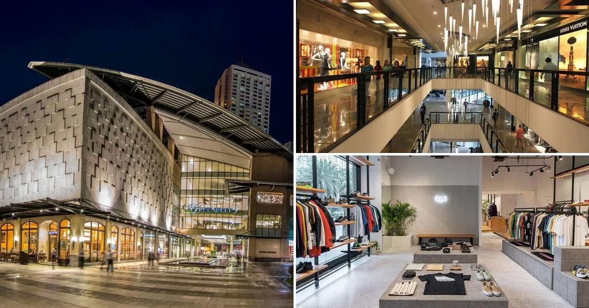 Collage of different locations in Greenbelt