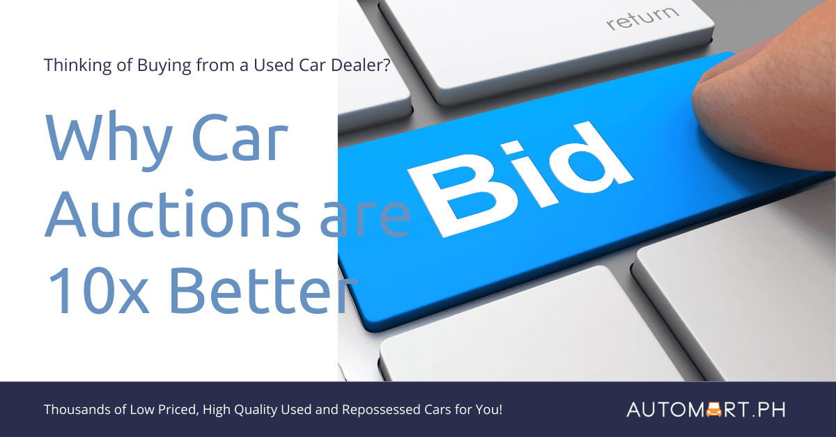 Why are car auctions better than buying from dealers?