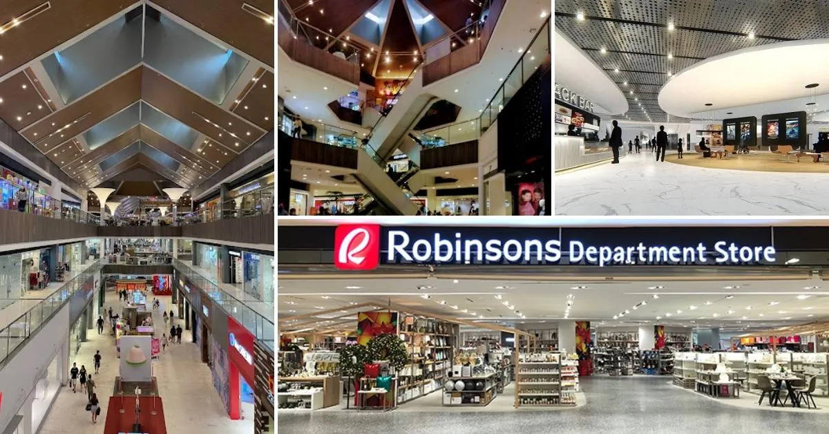 Collage of Robinson Galleria