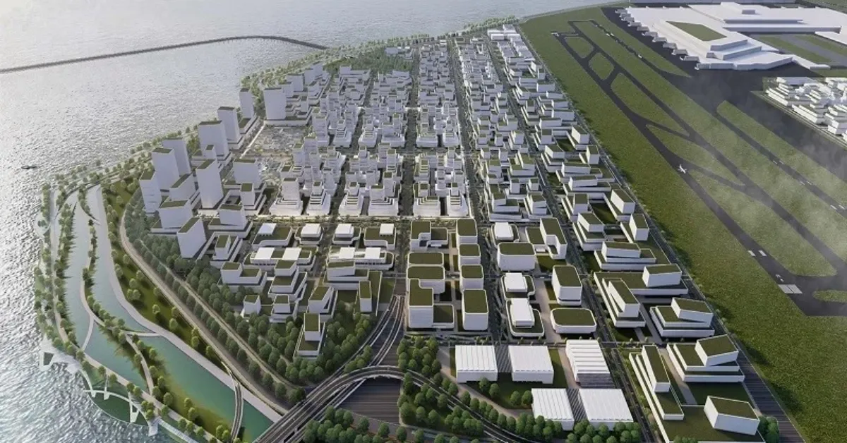 Photo render of New Manila Plans