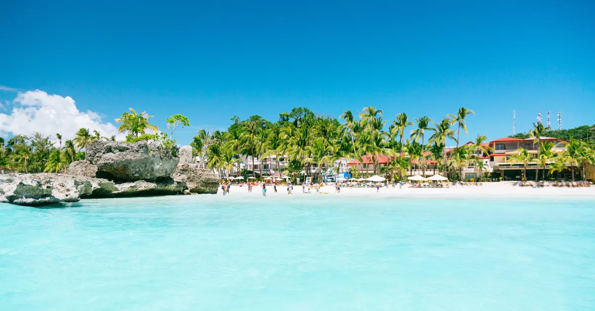 Photo of a beach