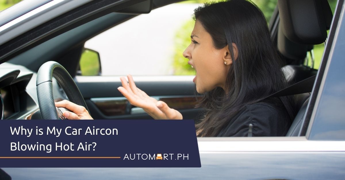 Why is my car aircon blowing hot air?