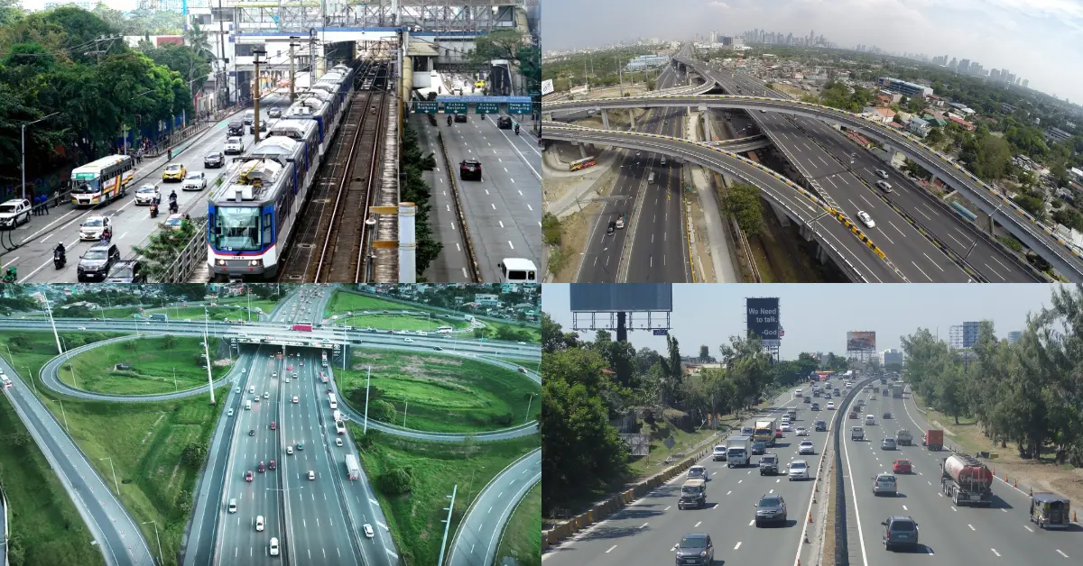 MRT, NLEX, SLEX, Skyway