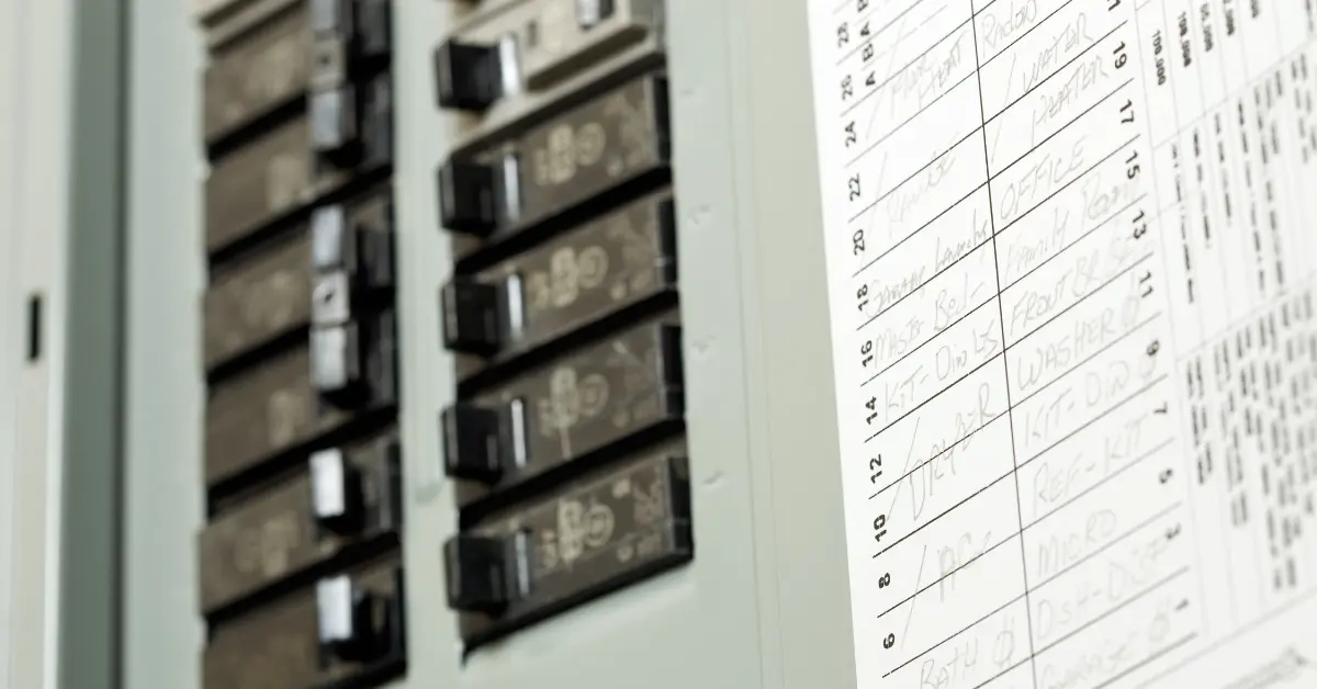 Photo of a circuit breaker